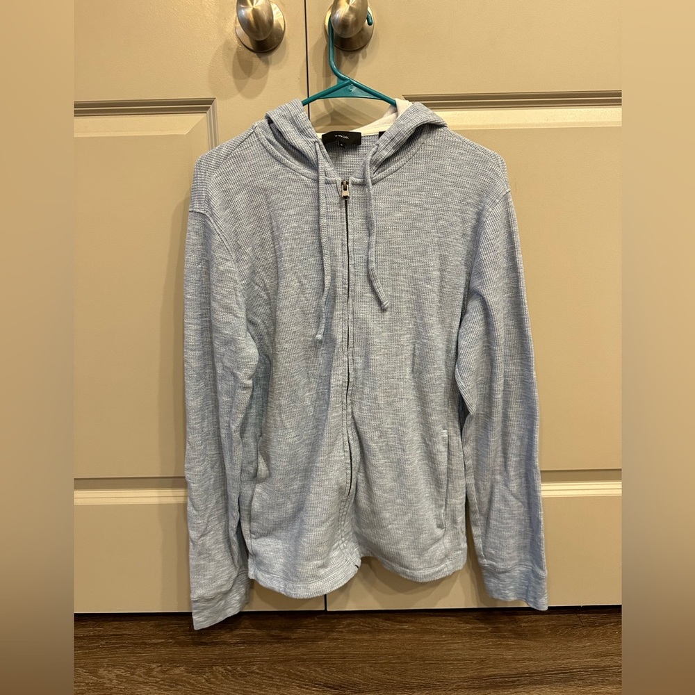 Vince Men’s hoodie, light blue
